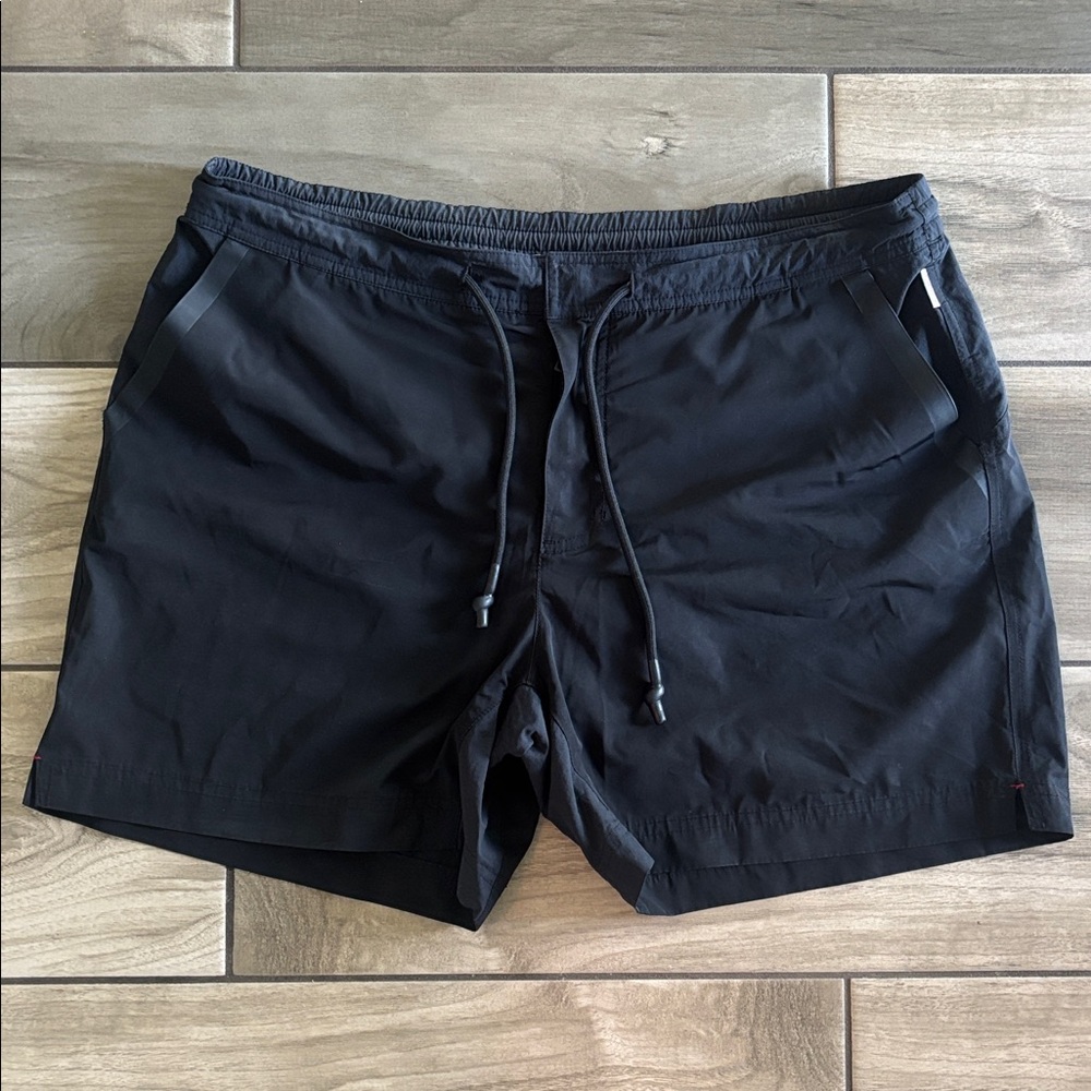 Orlebar Brown Black Athletic Drawstring Swim Shorts